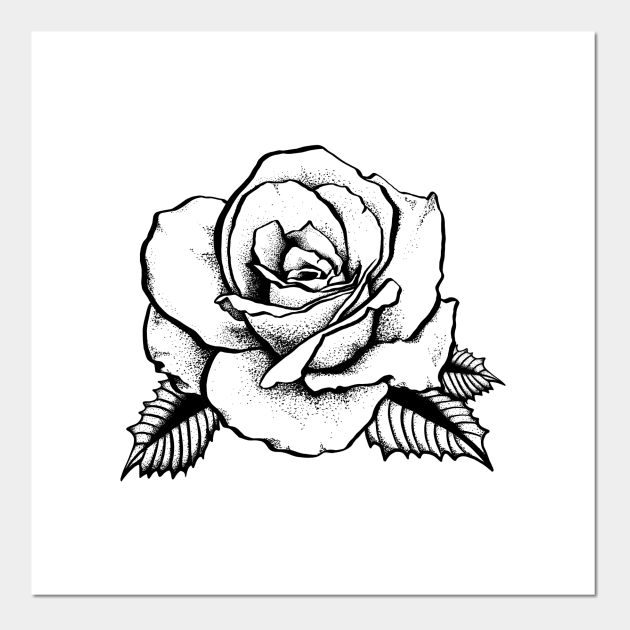 rose tattoo - Rose Tattoo - Posters and Art Prints | TeePublic