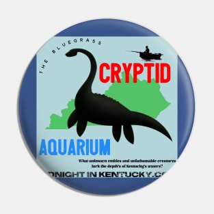 The Bluegrass Cryptid Aquarium Pin