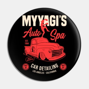 Miyagi's Auto Spa - 80s movies Pin