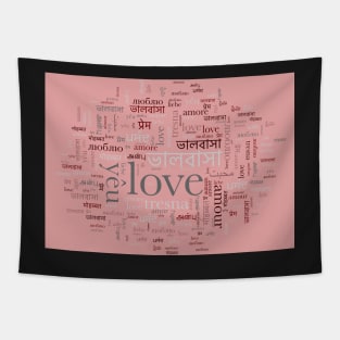 The language of love Tapestry