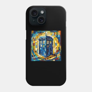 Cubist time and space Phone Case