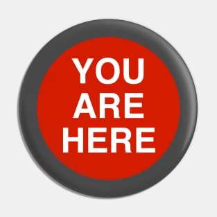 YOU ARE HERE Pin