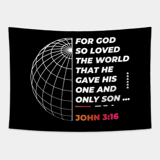 JOHN 3:16 Tapestry
