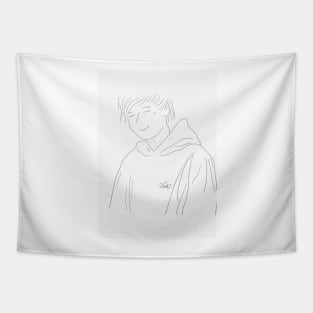 Sketch of Louis design Tapestry