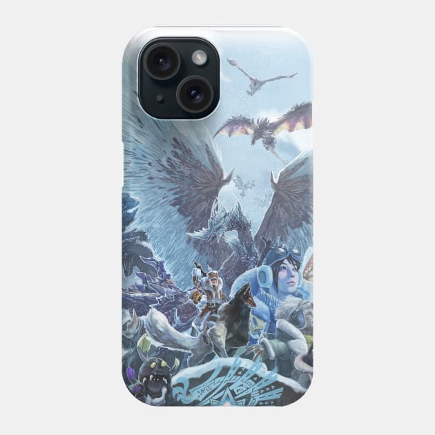 Monster Hunter World Iceborne Phone Case by bside7715