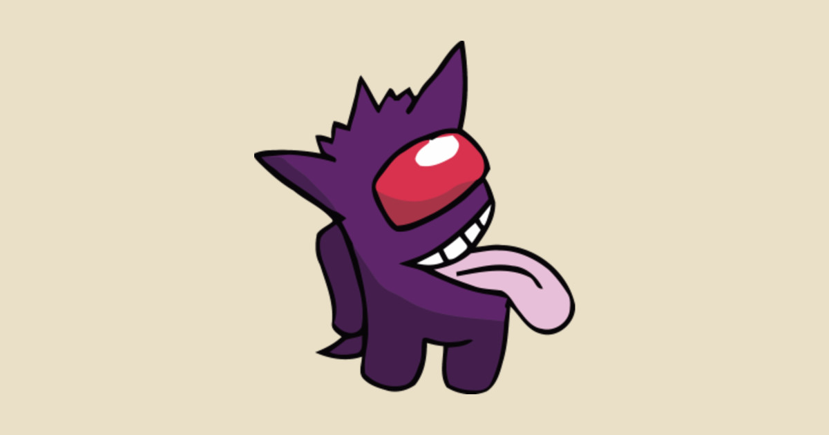 Among Us Game Funny purple Character - Among Us - Sticker ...