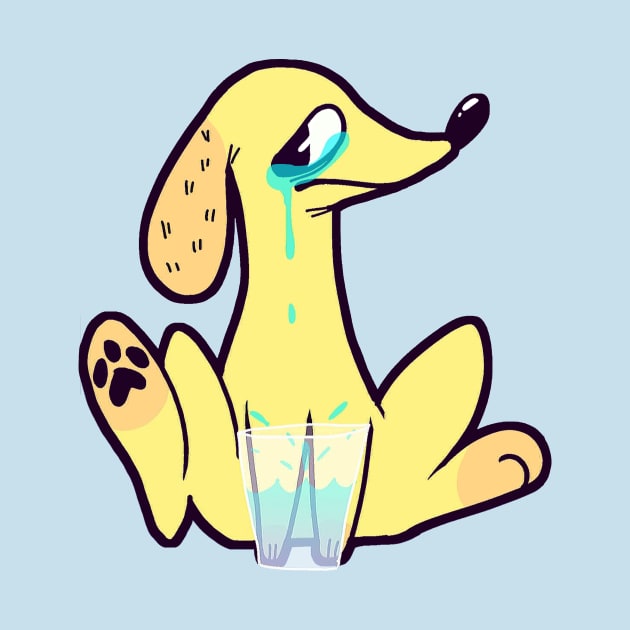 Sad puppy by Kenners