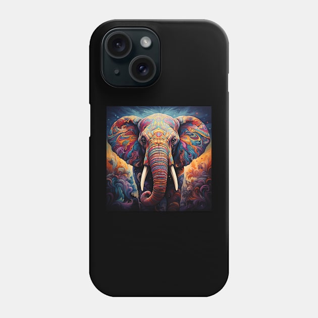 Elephant Phone Case by Mick-J-art