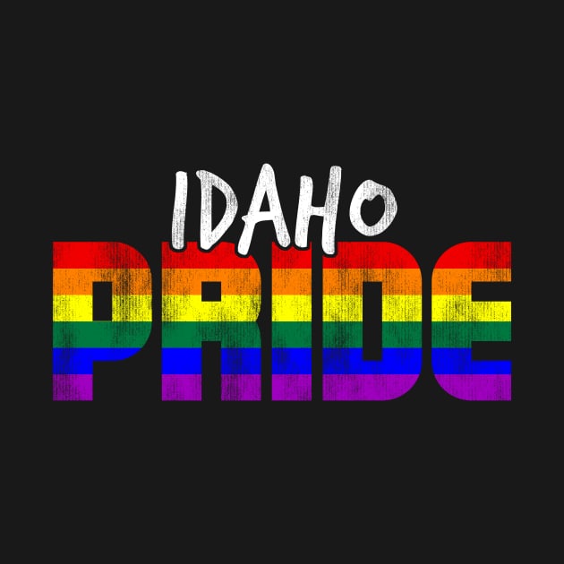 Idaho Pride LGBT Flag by wheedesign