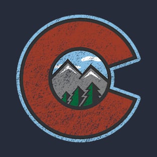 Rustic Rocky Mountains T-Shirt