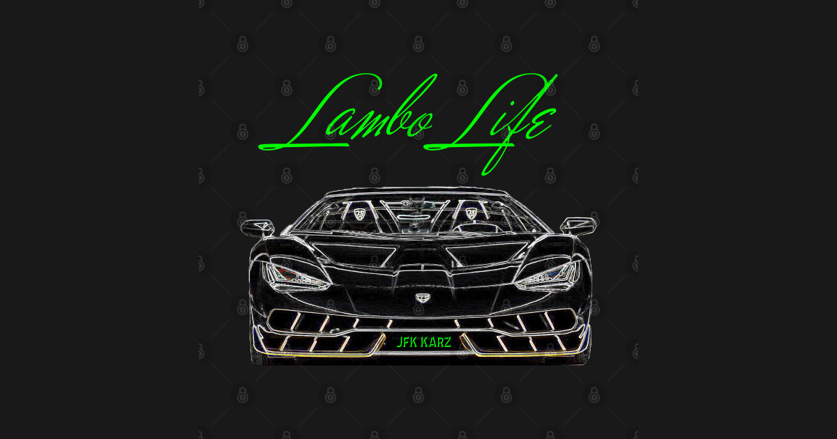 Lambo Life Lamborghini Sports Car Front End - Lamborghini ...