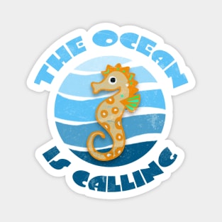 The ocean is calling II Magnet