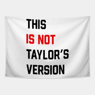 This Is Not Taylor's Version Tapestry