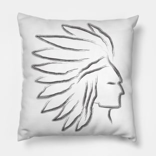 Native american indian chief Pillow