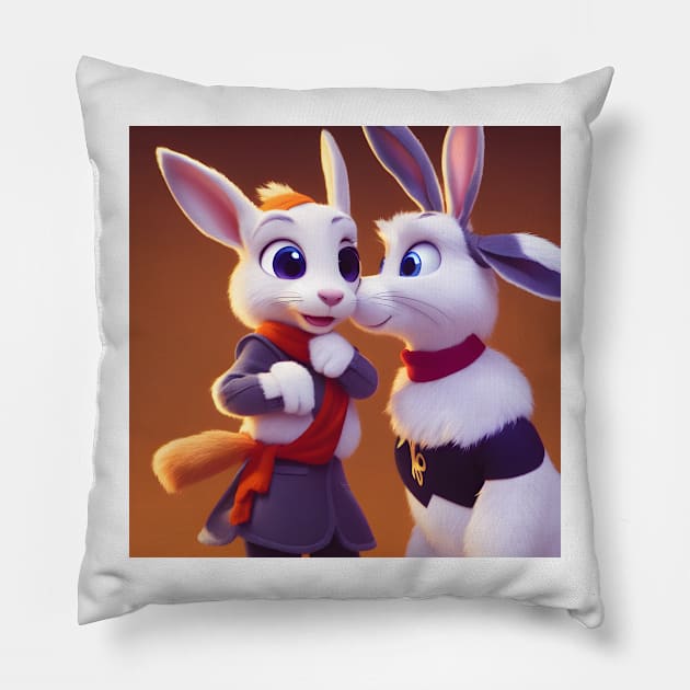 RABBIT Pillow by S-DESIGNS-S