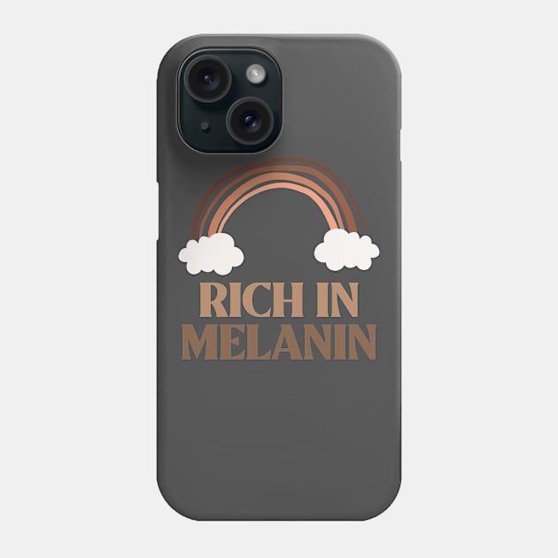 melanin Phone Case by Tip Top Tee's