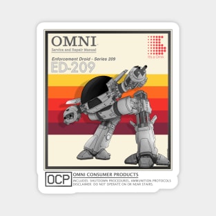 ED-209 Repair and Service Manual Magnet