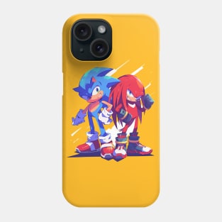 sonic and knuckles Phone Case