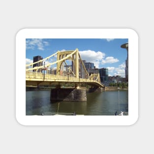 Roberto Clemente Bridge Pittsburgh Pa Magnet