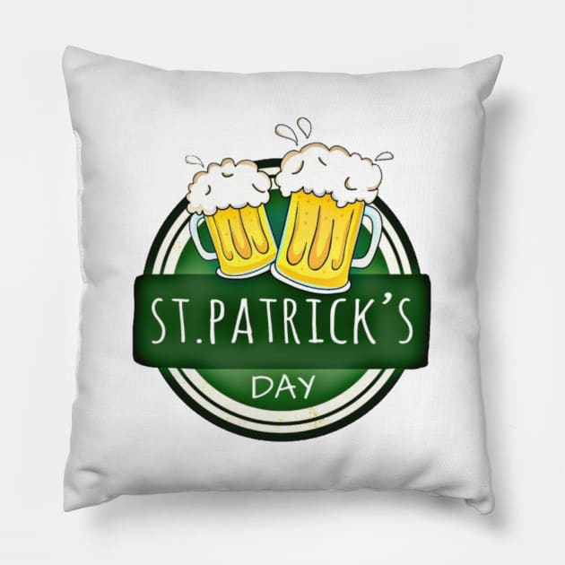 St.Patricks Day Pillow by Pipa's design