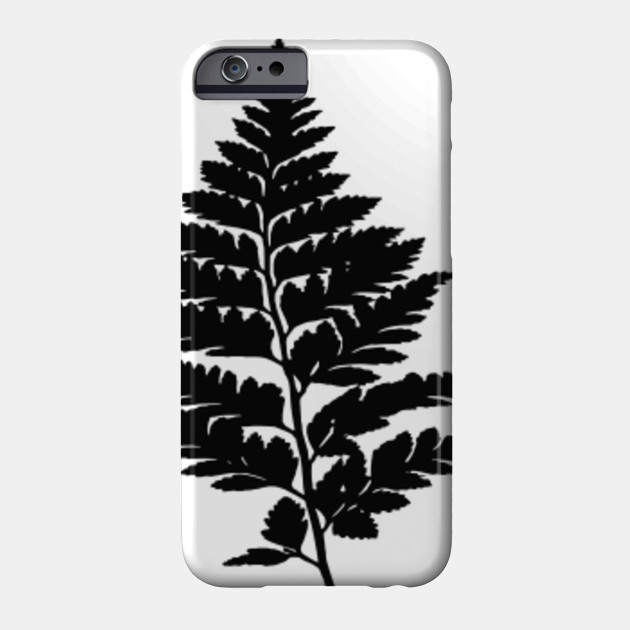 Limited Edition Exclusive Fern Silhouette Fern Silhouette Phone Case Teepublic