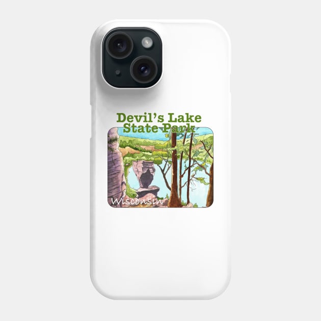 Devil's Lake State Park, Wisconsin Phone Case by MMcBuck