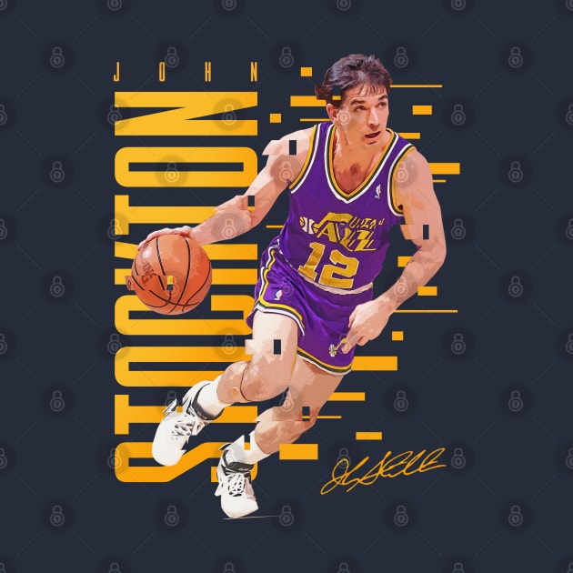 John Stockton by Juantamad