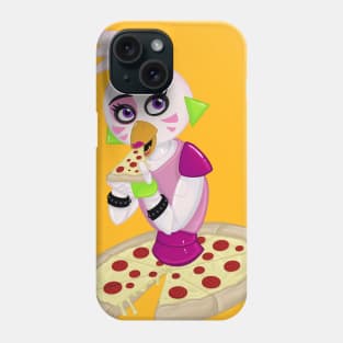 Chica loves Pizza! Phone Case