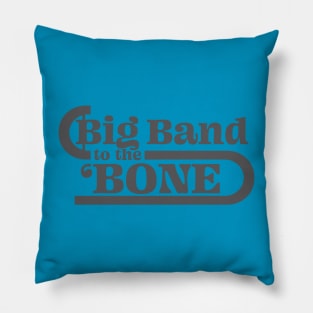 Big Band Trombone Player Tee Pillow