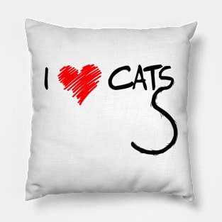 I love Cats Pillow