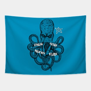 Cthulhu's Insanity: A H.P. Lovecraft inspired design of the Great Old One's Madness Tapestry