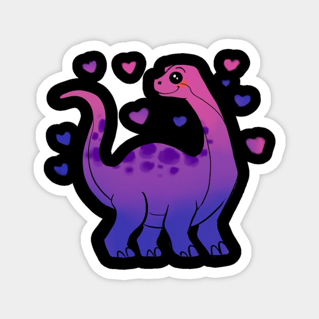 Bisexual Dino Magnet by Eugenex