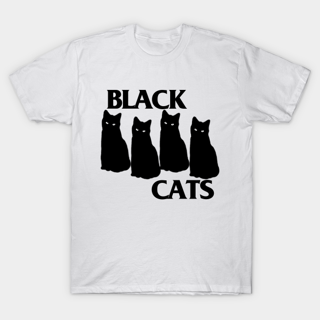 Black Cats - Black Flag Kitty Tribute - Cat Lover Gifts - T-Shirt ...