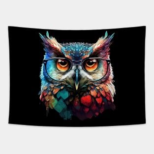 Owl's wisdom Tapestry