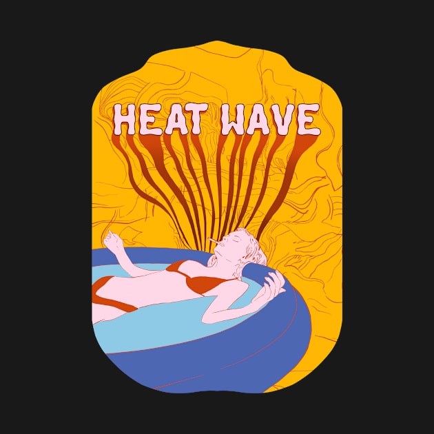 Heat Wave Summer T-Shirt by TrueYouth