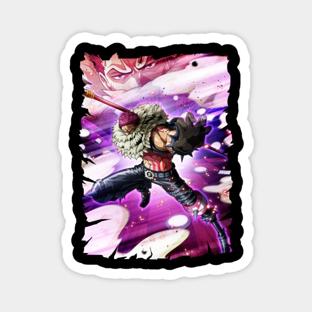 KATAKURI ANIME MERCHANDISE Magnet by julii.draws