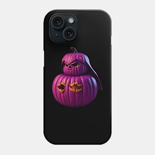 Halloween pink pumpkin Phone Case