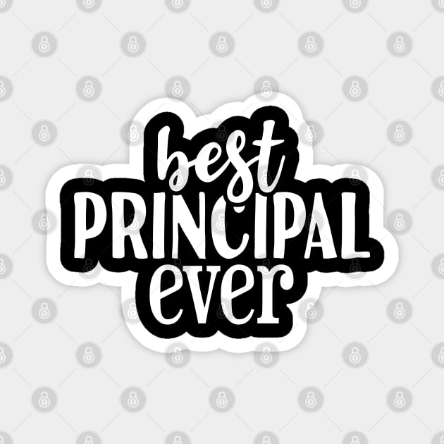 Best Principal Ever Magnet by Tesszero