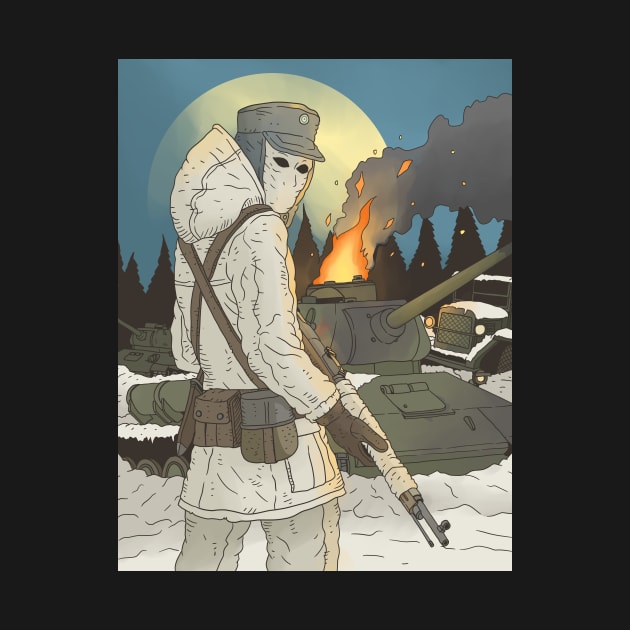 Finnish winter war by JJadx