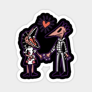 Married ghosts Magnet