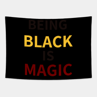 (BEING) BLACK (IS) MAGIC - BETHUNE COOKMAN Tapestry