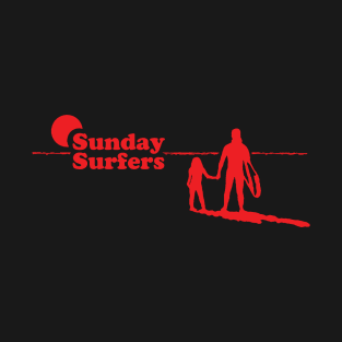 Sunday Surfers Red T-Shirt