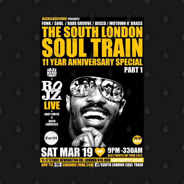 POSTER - THE SOUTH LONDON - SOUL TRAIN - ANDY SMITH by Promags99