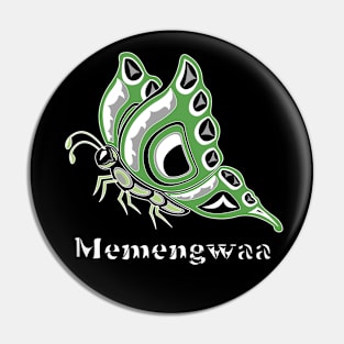 Memengwaa (Butterfly) Aromantic Pin