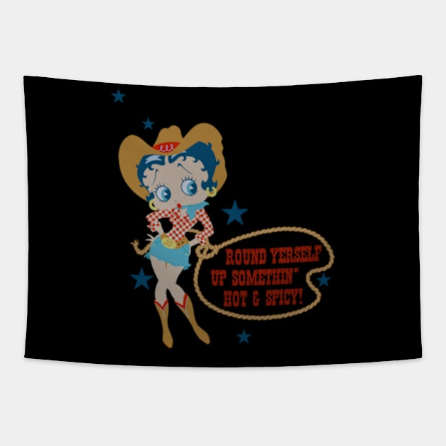 Betty Boop baru 6 Tapestry by RyuZen