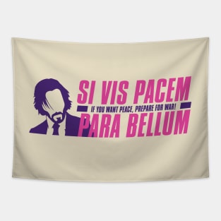 Si Vis Pacem Para Bellum Tapestry