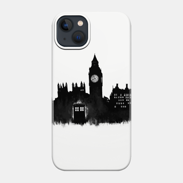 Police Box in London - The Doctor - Phone Case