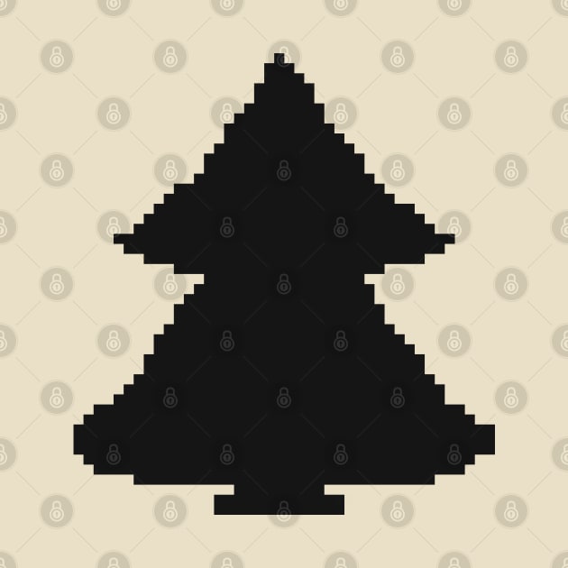 Christmas tree pixel art by Xatutik-Art