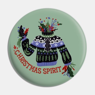 Christmas Spirit Pin