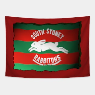 South Sydney Rabbitohs - RIPPLING FLAG Tapestry